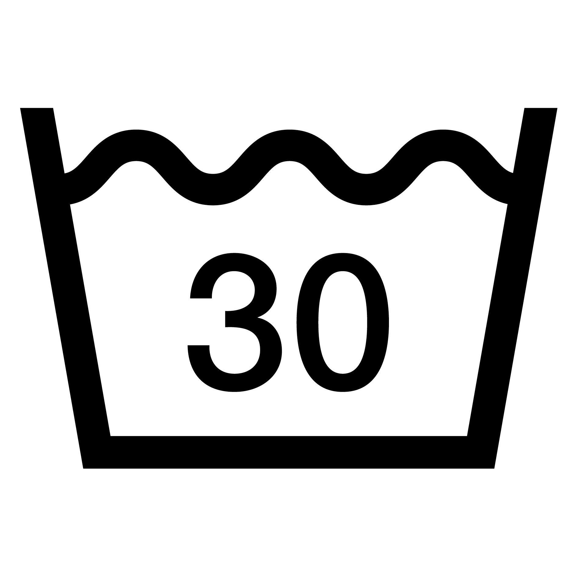 Tvätt 30 °C