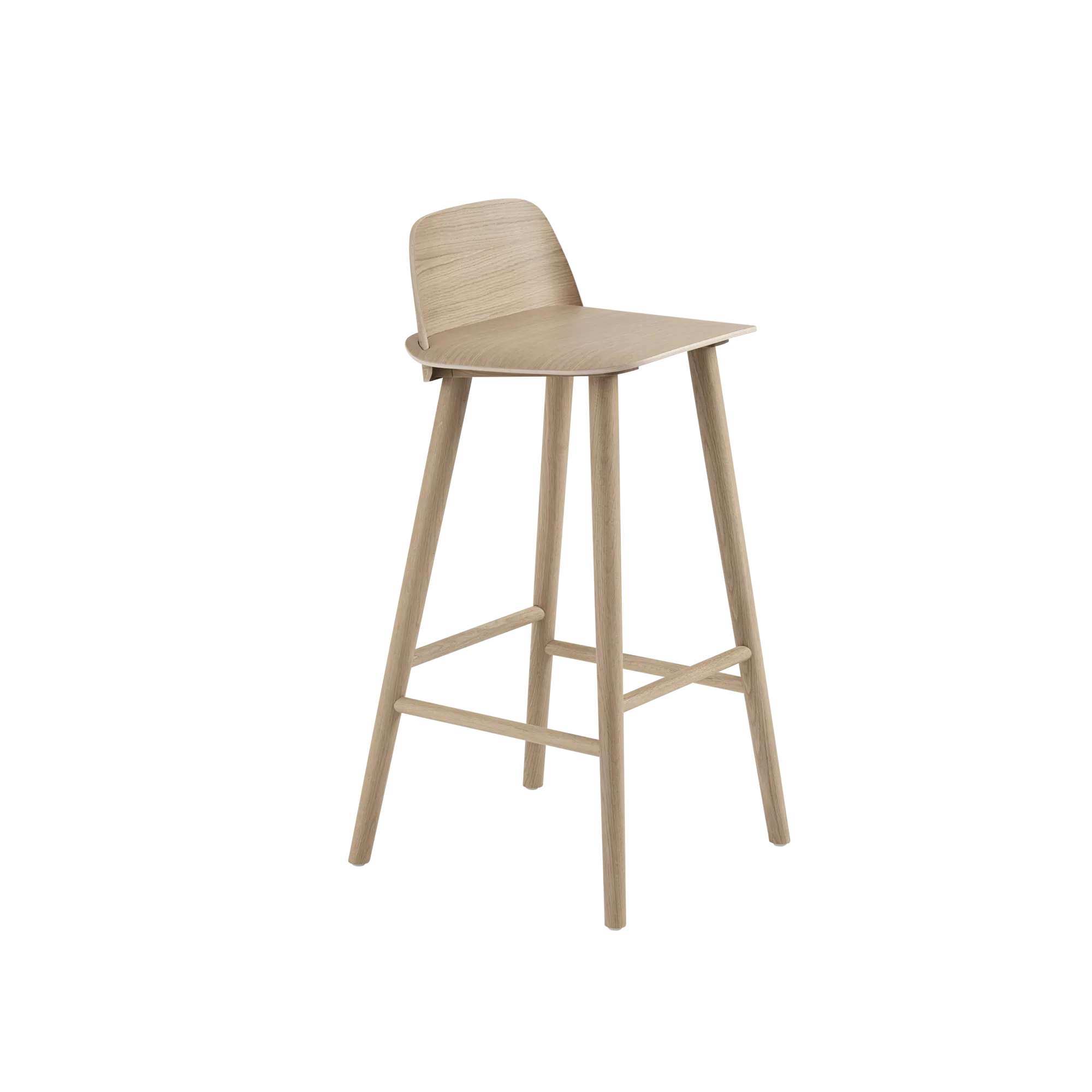 Nerd Bar Stool 75 cm / 29.5" by Muuto
