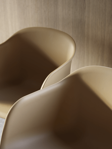 Fiber Armchair - Ochre