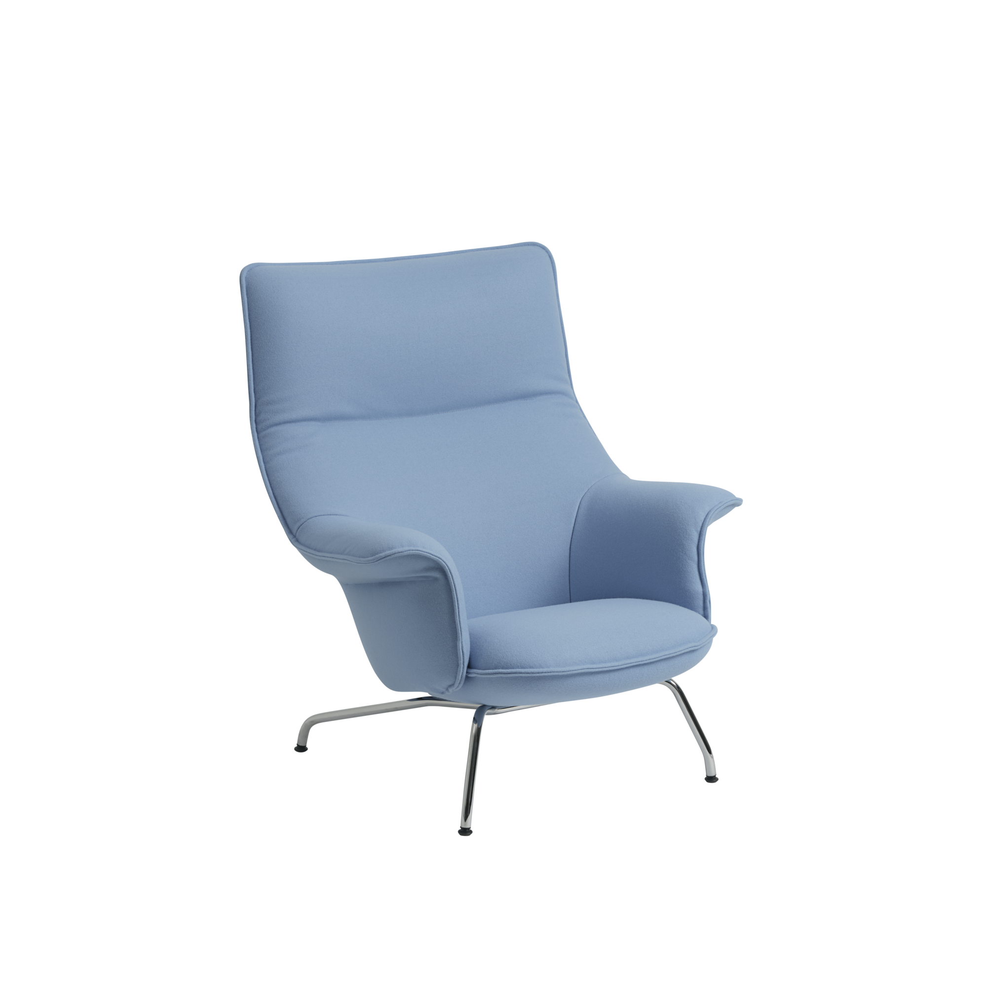 Doze Lounge Chair High Back Tube Base