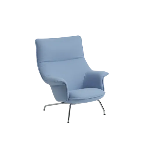 Doze Lounge Chair High Back Tube Base