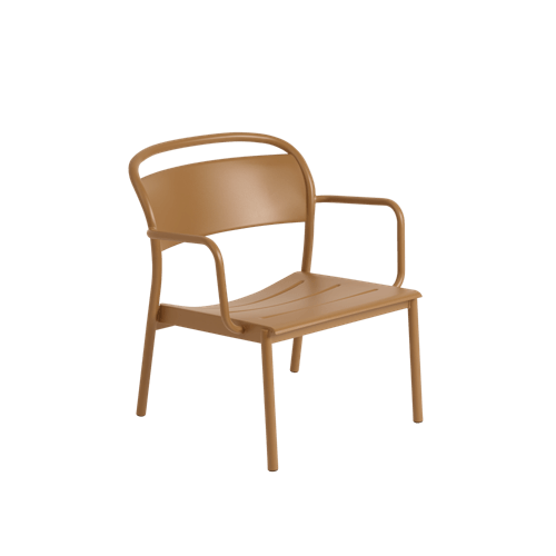 Linear Steel Lounge Armchair