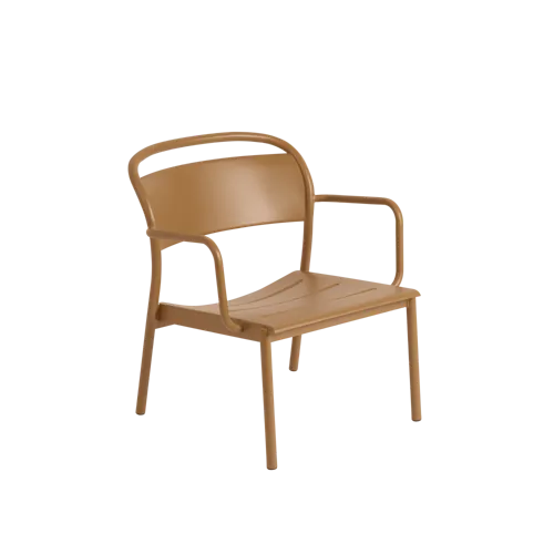 Linear Steel Lounge Armchair