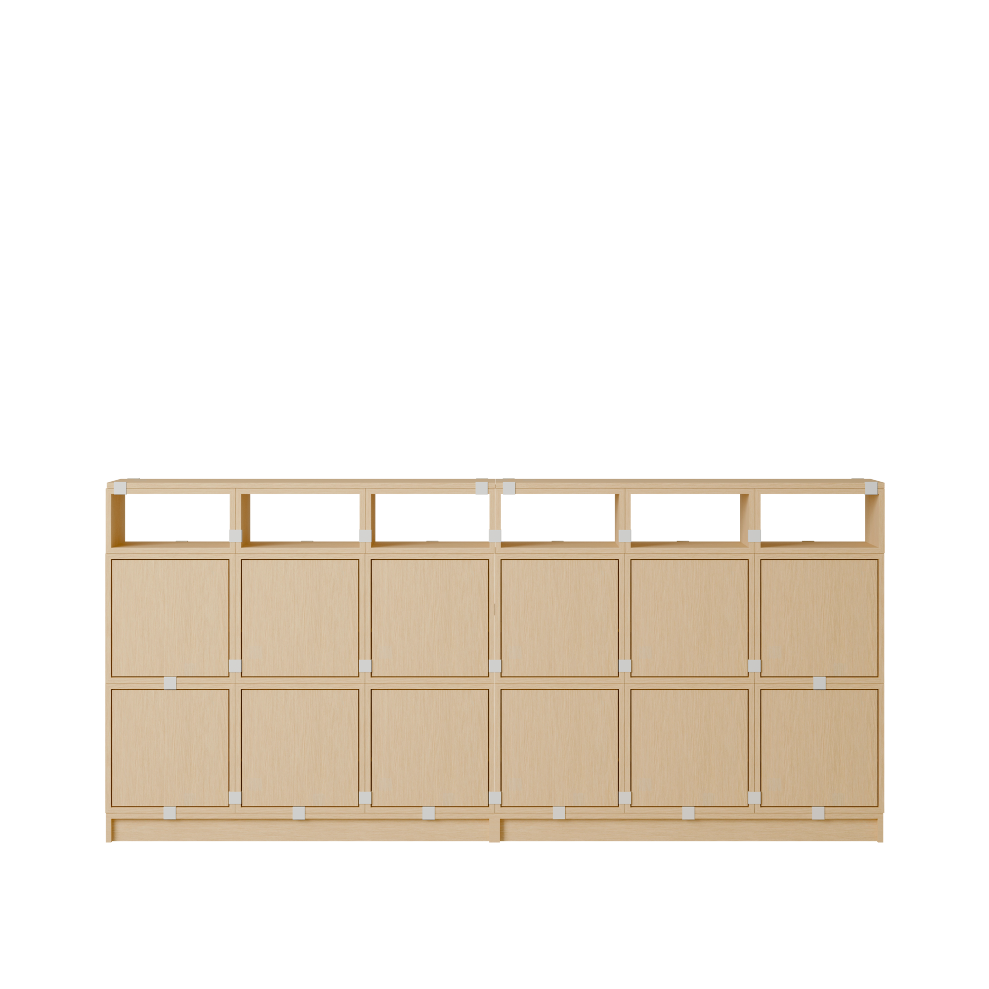 Stacked Storage System Sideboard