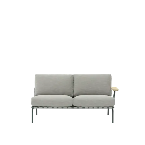 Settle Sofa w. Single Armrest 2-Seater