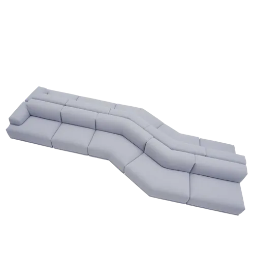 Connect Modular Sofa Back to Back Configurations