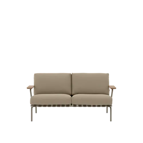 Settle Sofa w. Armrest 2-Seater