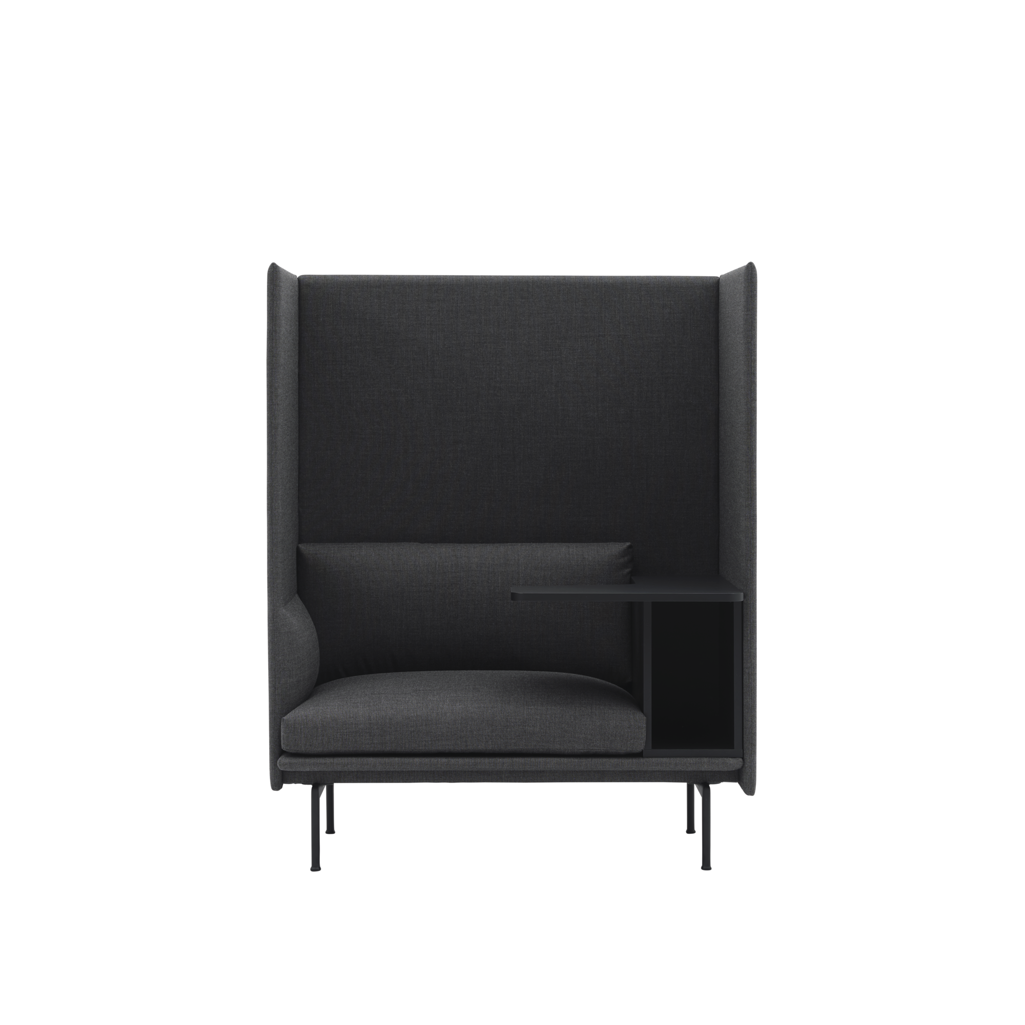 Outline Highback Work 120 1-Seater