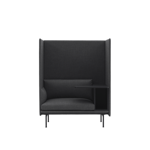 Outline Highback Work 120 1-Seater