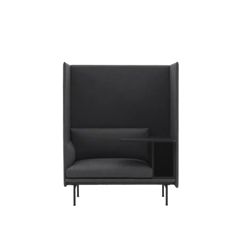 Outline Highback Work 120 1-Seater