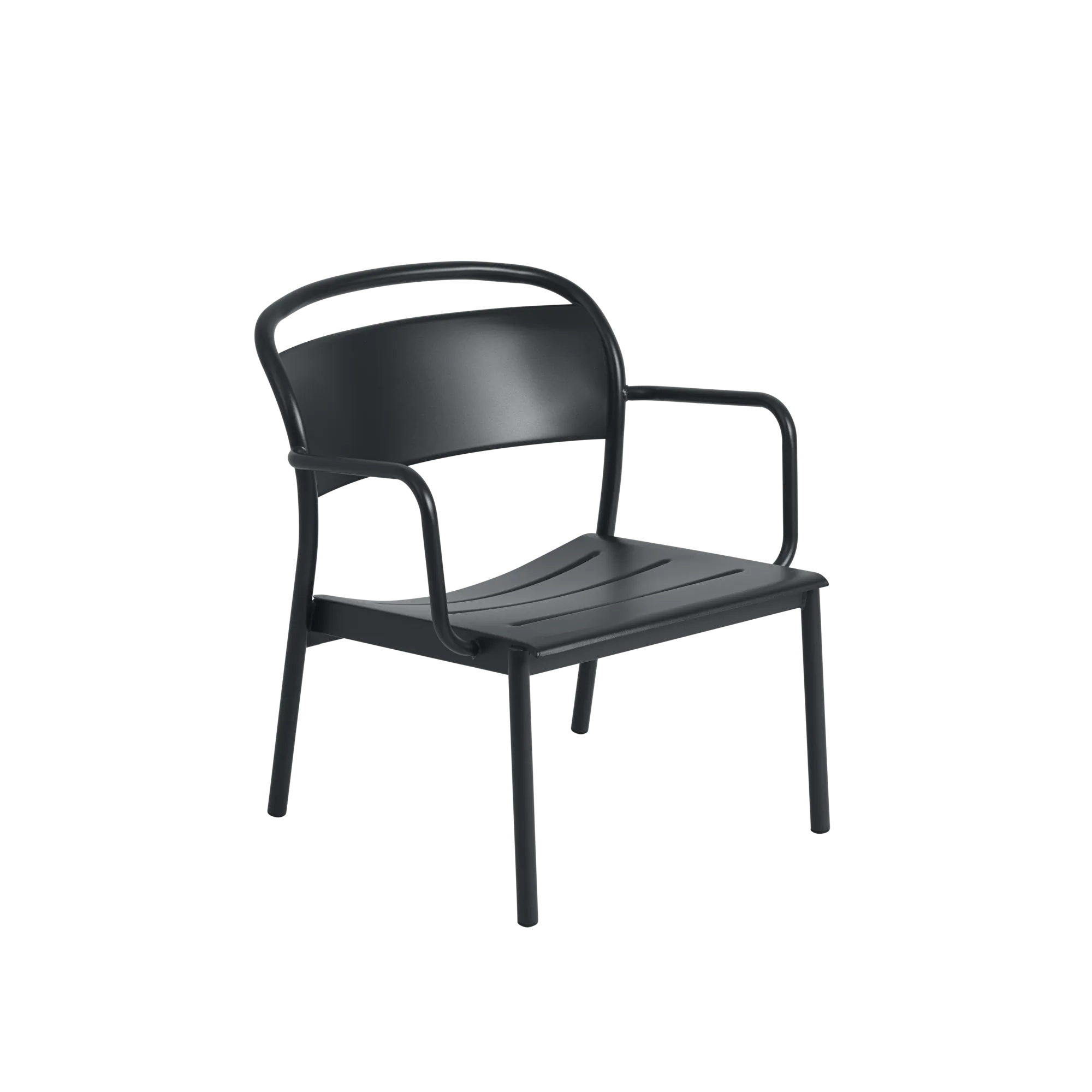 Linear Steel Lounge Armchair by Muuto