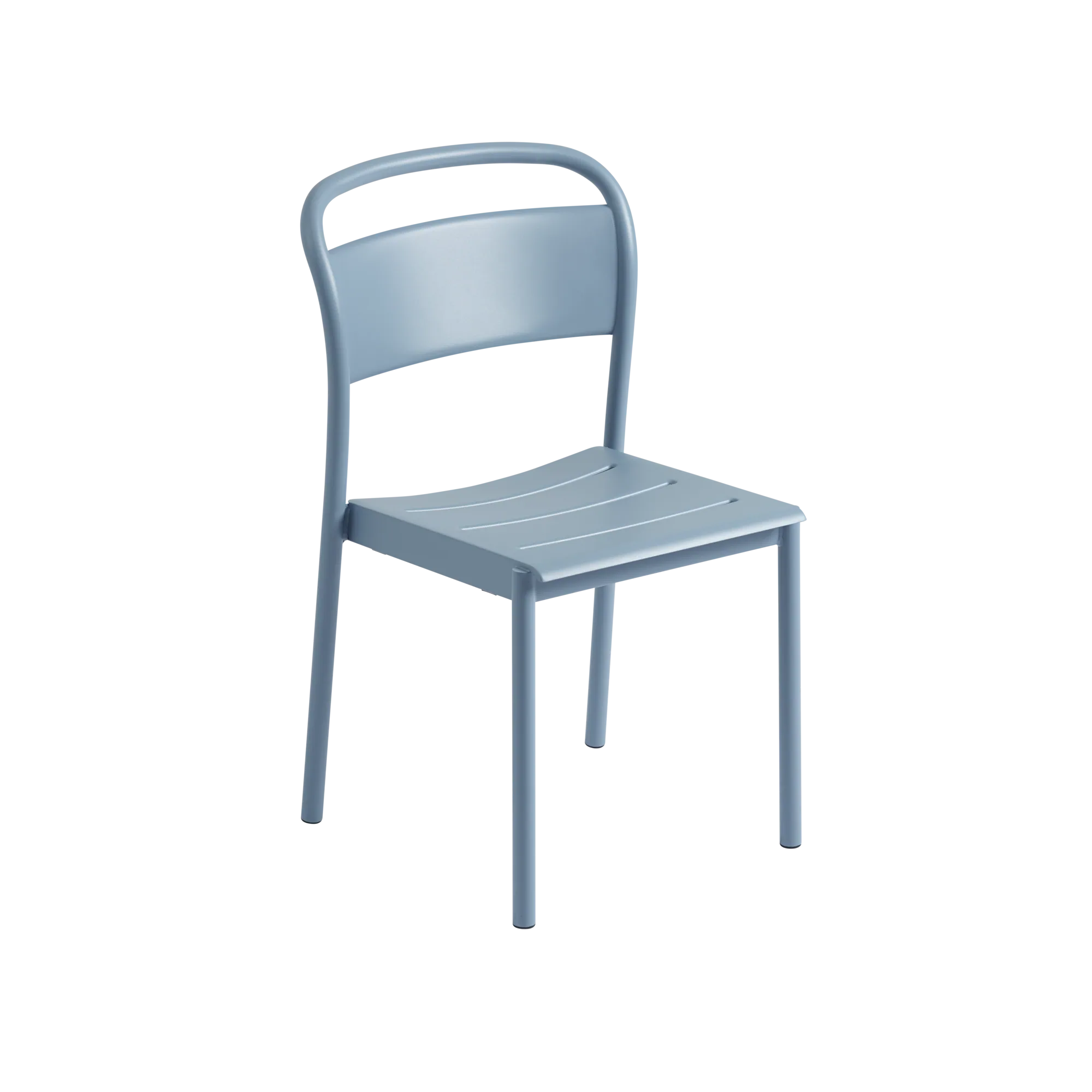 Linear Steel Side Chair