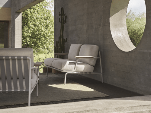 Settle Sofa w. Armrest 2-Seater