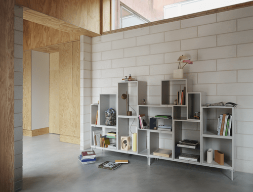 Stacked Storage System Podium w. Tube Base