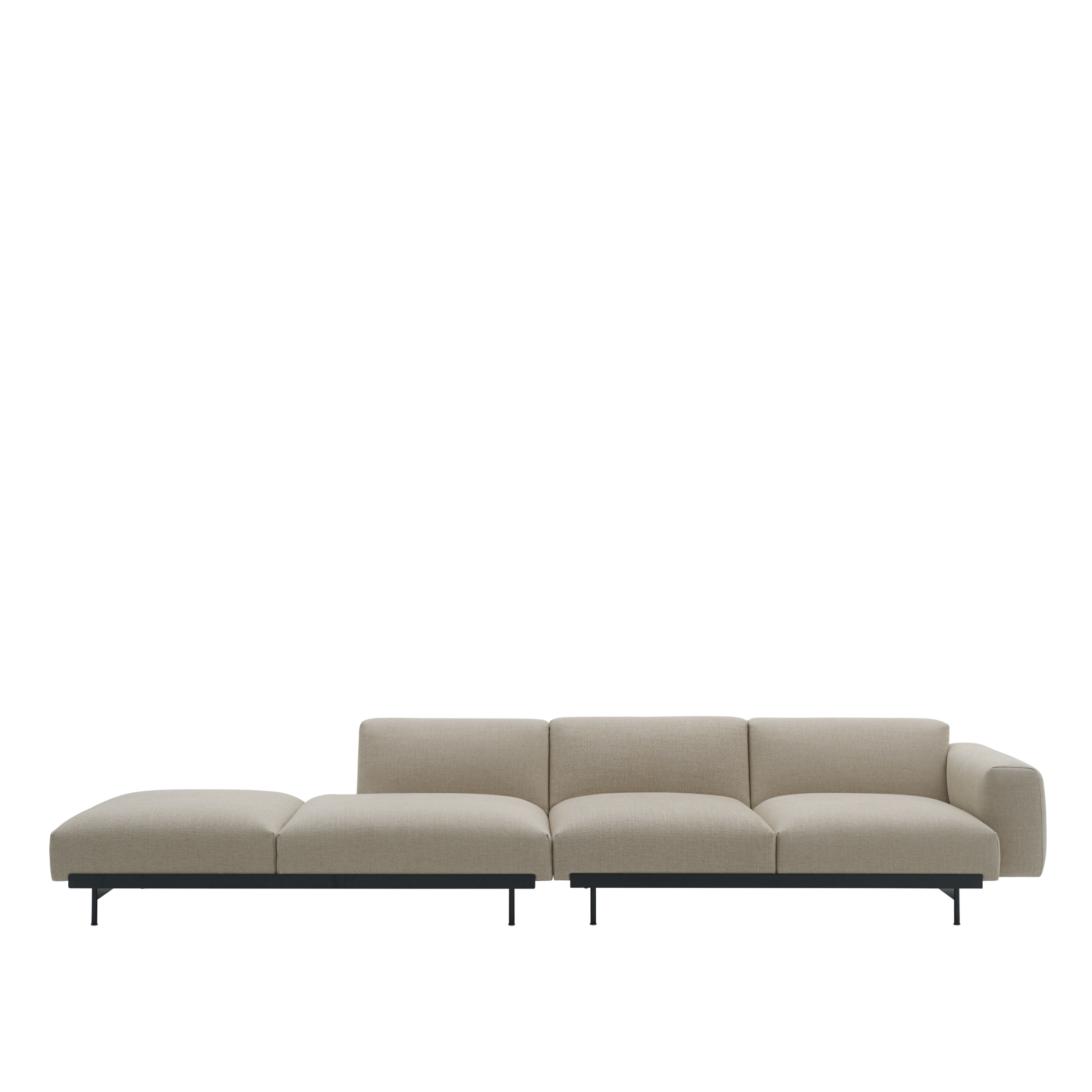 In Situ Modular Sofa 4-Seater Configurations