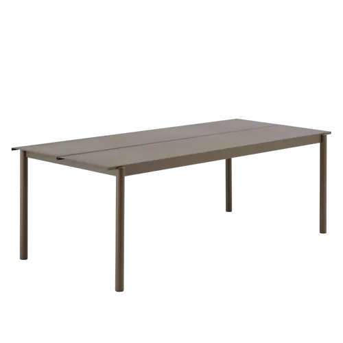 Linear Steel Table