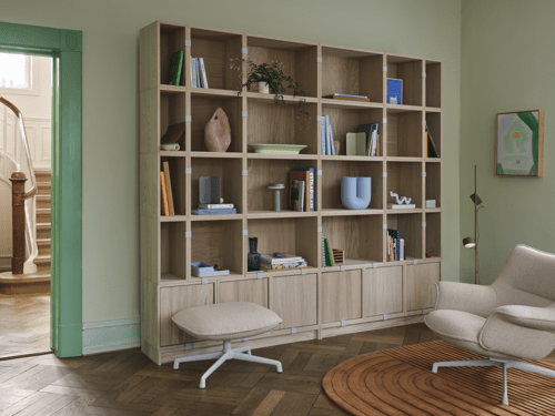 Stacked Storage System Bookcase