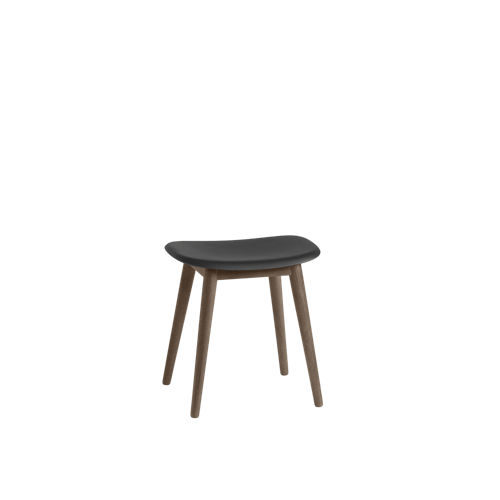 Fiber Stool Wood Base