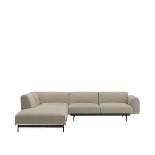 In Situ Modular Sofa Corner Configurations