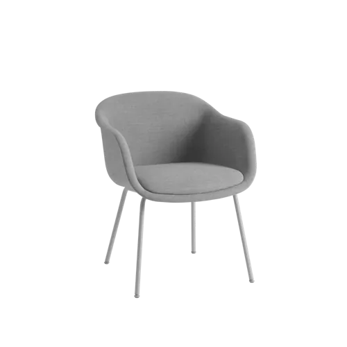 Fiber Conference Armchair Tube Base