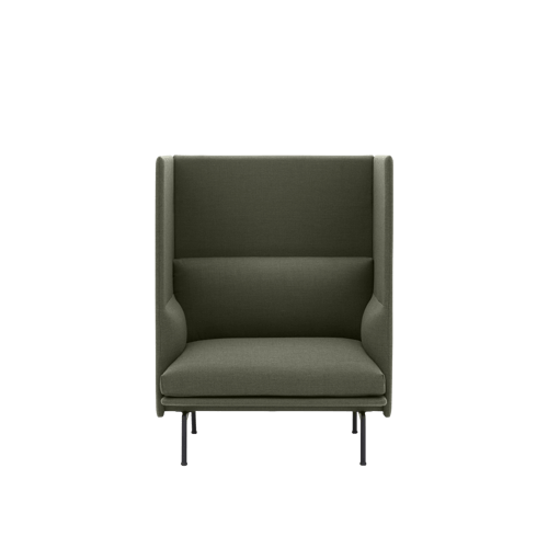 Outline Highback Sofa 100 1-Seater