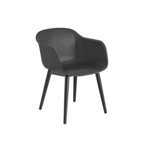 The shell of the Fiber Chair is designed to balance maximum comfort with minimum space. Made-to-order textile and leather with base color option of black, white, grey, dusty green, dusty red, pol. alu. Option of pre-mounted felt glides upon request for orders above 50 chairs.