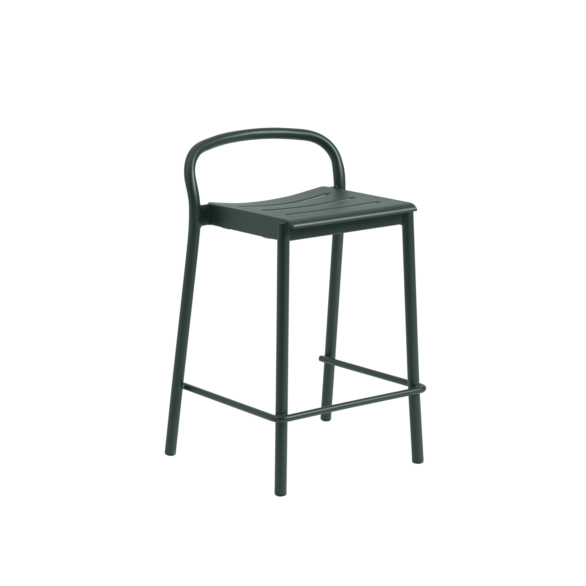 Linear Steel Counter Stool 65 cm / 25.6"