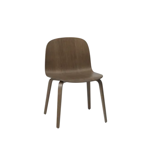 Visu Wide Chair Wood Base