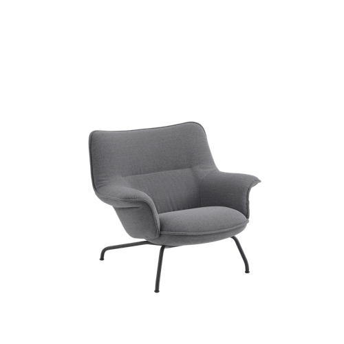 Doze Lounge Chair Low Back Tube Base
