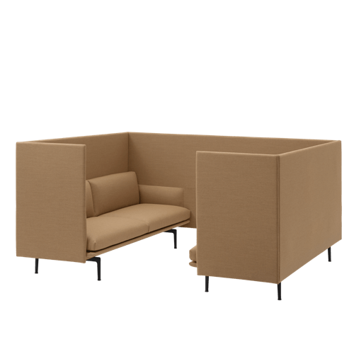 Outline Highback Cabin 100 3-Seater