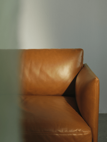 Outline Sofa in Cognac Leather