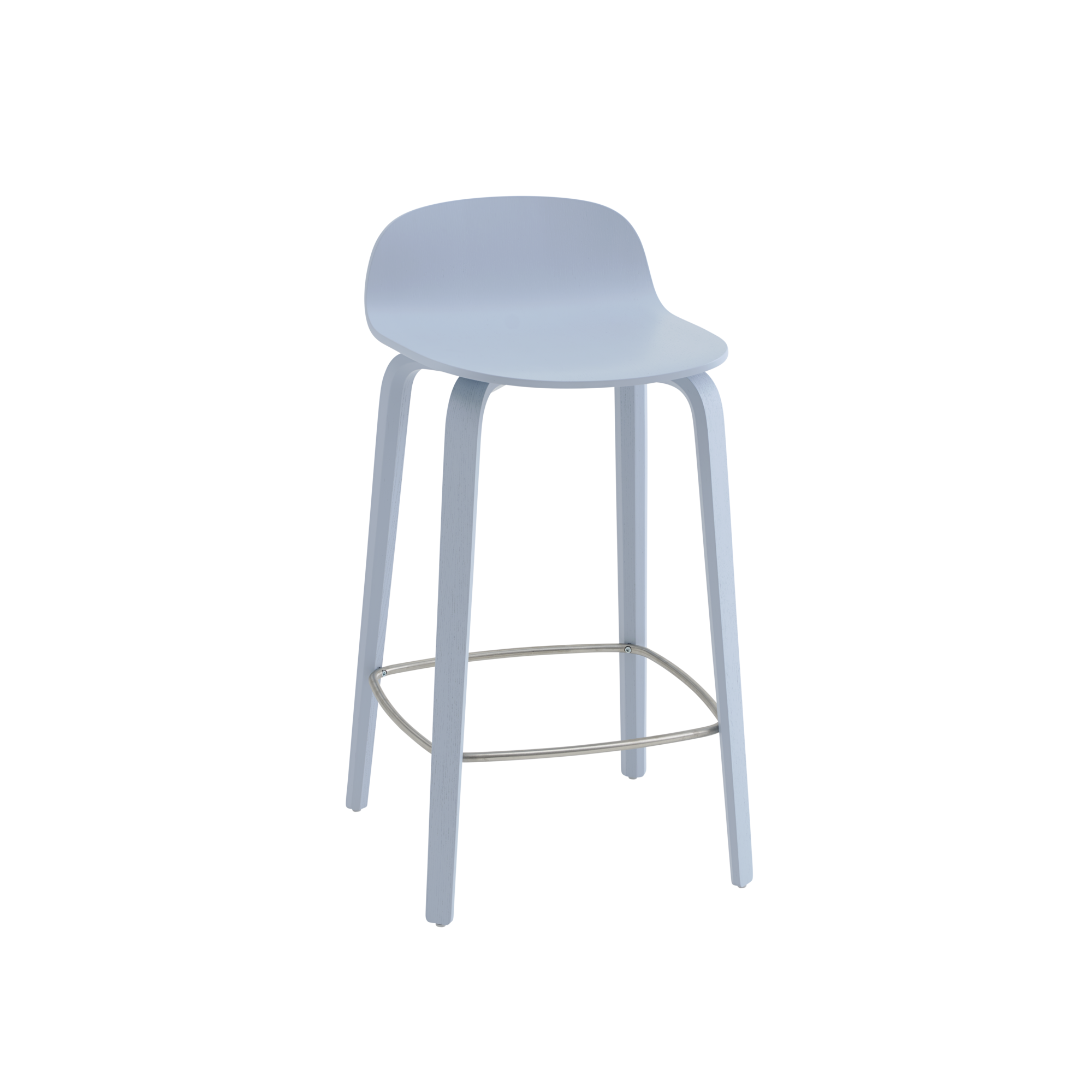 Visu Counter Stool Wood Base - 65 cm / 25.6"