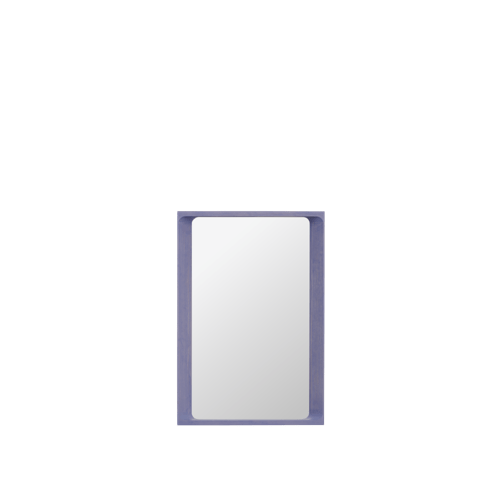 Packshot image of Muuto Arced Mirror 80 X 55 cm in Light