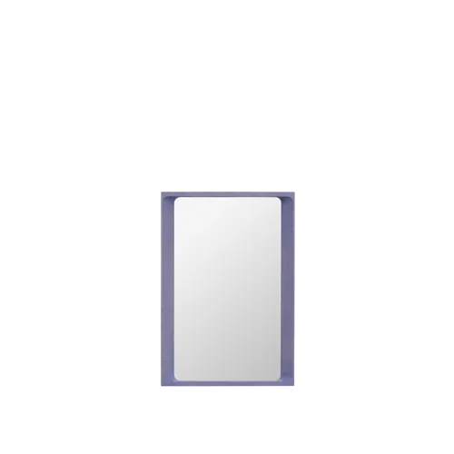 Packshot image of Muuto Arced Mirror 80 X 55 cm in Light