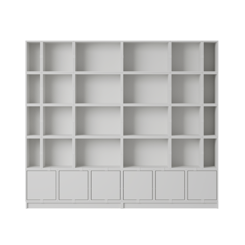 Stacked Storage System Bookcase
