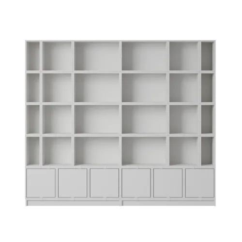 Stacked Storage System Bookcase