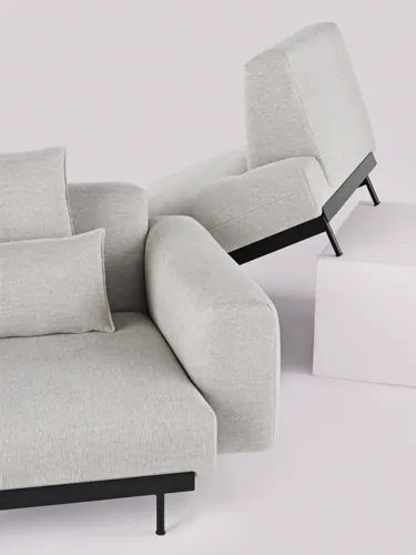 In Situ Modular Sofa 2-Seater Configurations