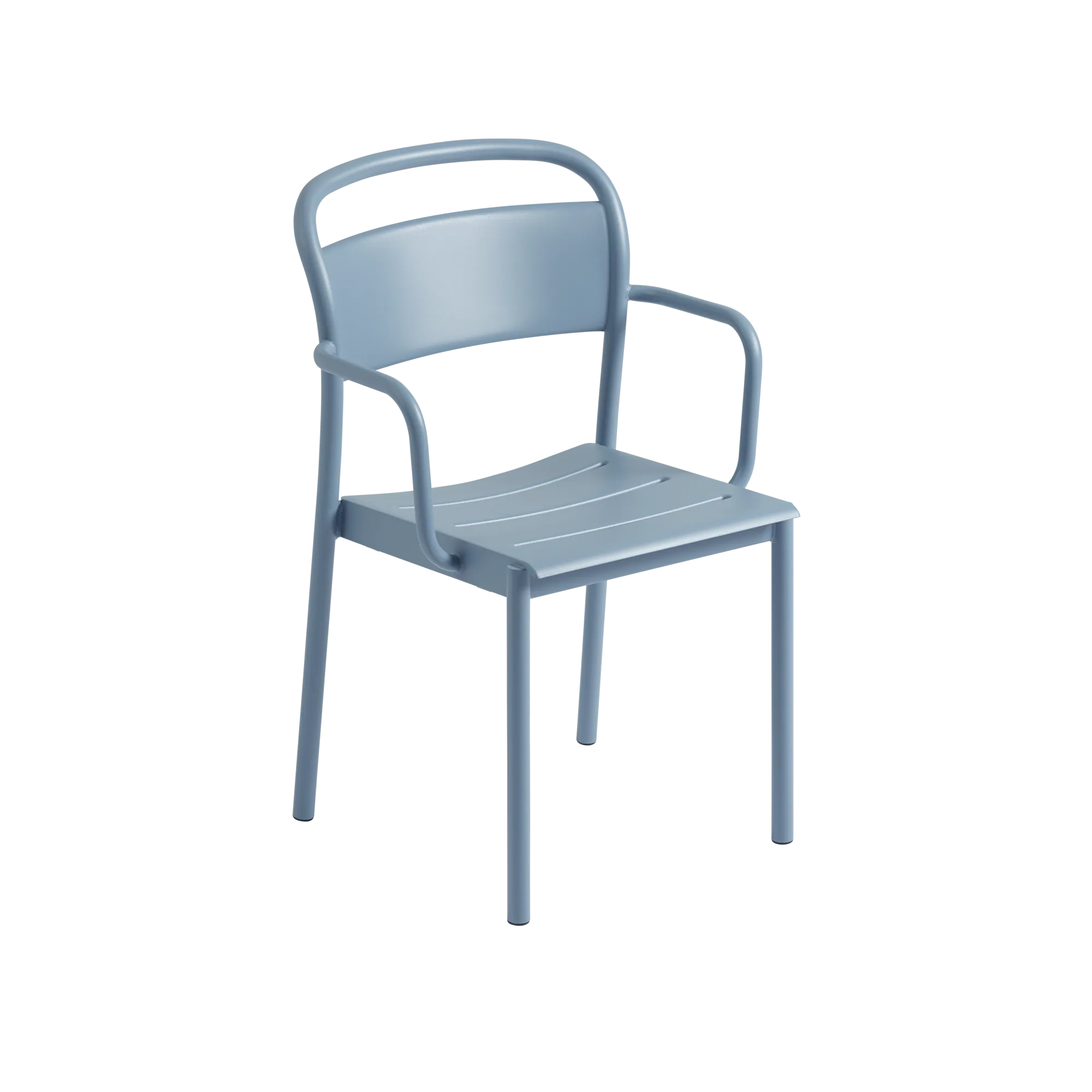 Linear Steel Armchair