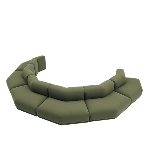 Connect Modular Sofa 6 Seater Configurations