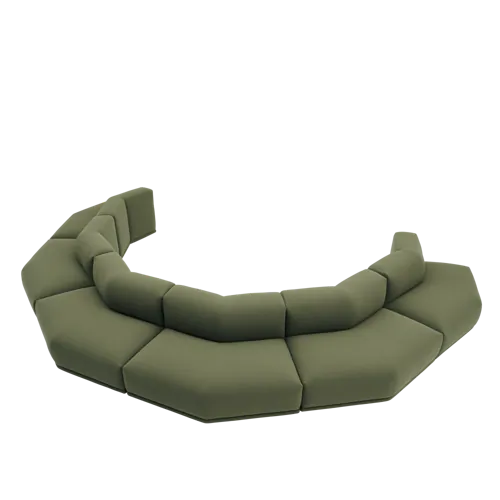 Connect Modular Sofa 6 Seater Configurations
