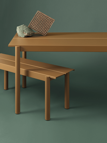 Linear Steel Bench