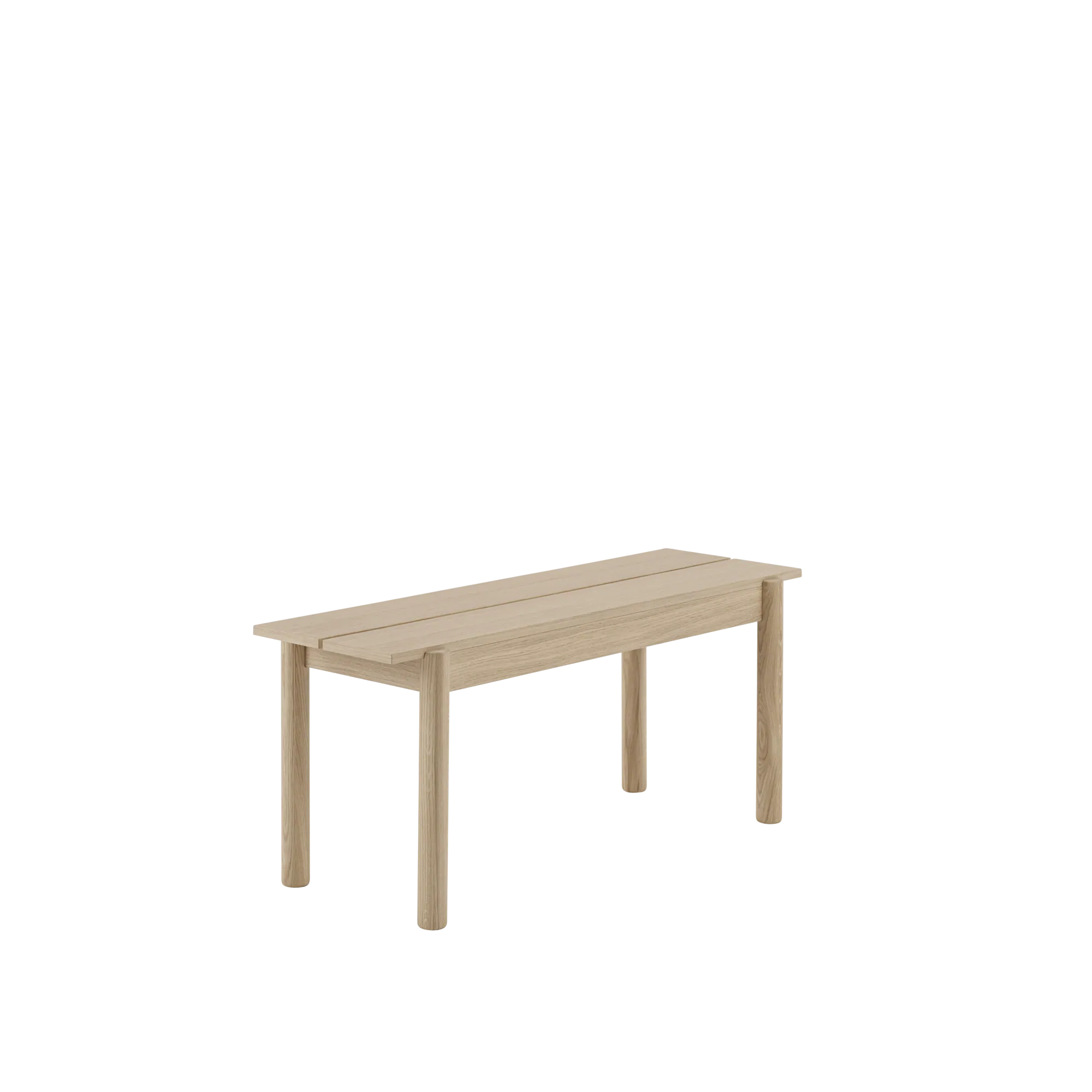 Linear Wood Bench