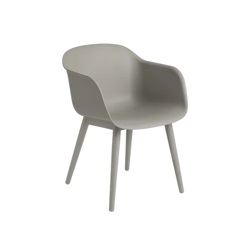 The shell of the Fiber Chair is designed to balance maximum comfort with minimum space. Made-to-order textile and leather with base color option of black, white, grey, dusty green, dusty red, pol. alu. Option of pre-mounted felt glides upon request for orders above 50 chairs.
