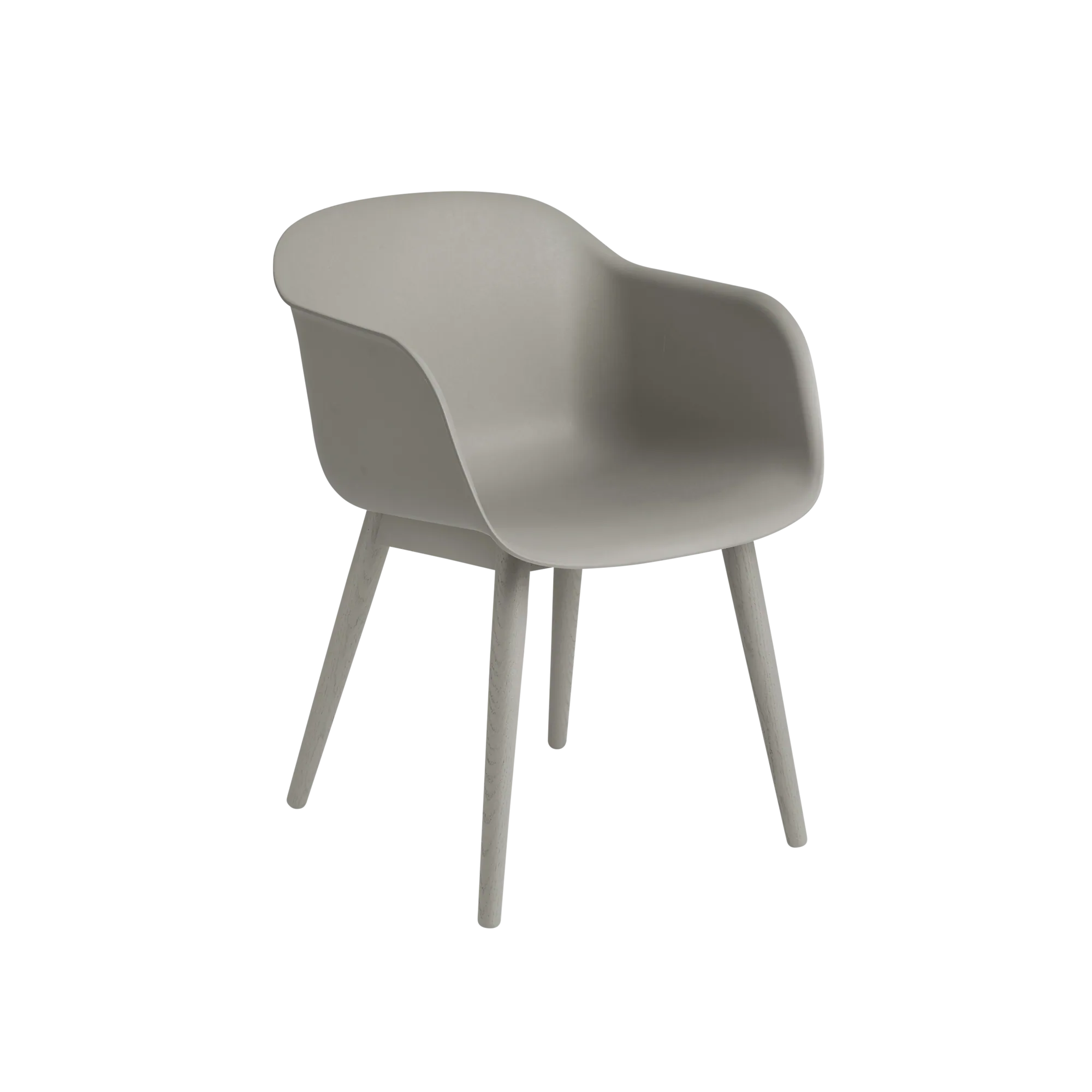 The shell of the Fiber Chair is designed to balance maximum comfort with minimum space. Made-to-order textile and leather with base color option of black, white, grey, dusty green, dusty red, pol. alu. Option of pre-mounted felt glides upon request for orders above 50 chairs.