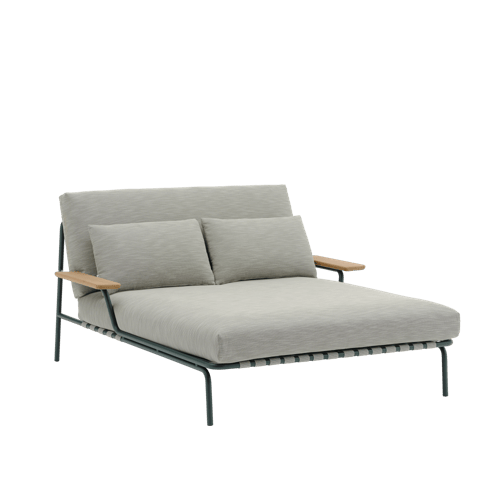 Settle Lounge Bed w. Armrest