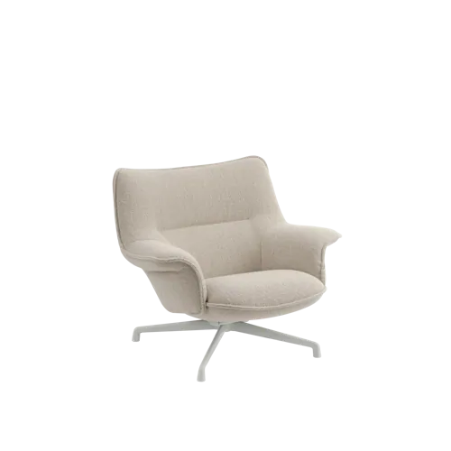 Doze Lounge Chair Low Back Swivel Base