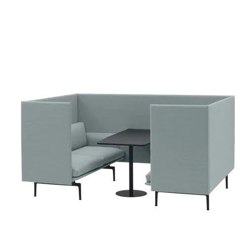Outline Highback Cabin w. Table 100 2-Seater