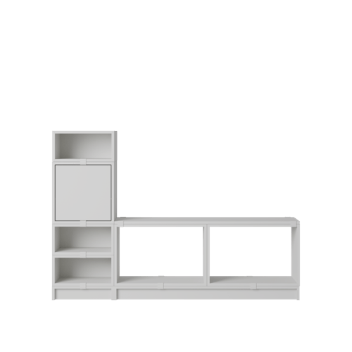Stacked Storage System Hallway Storage