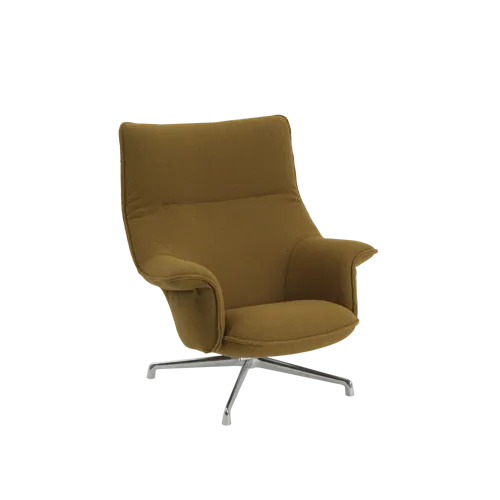 Doze Lounge Chair High Back Swivel Base