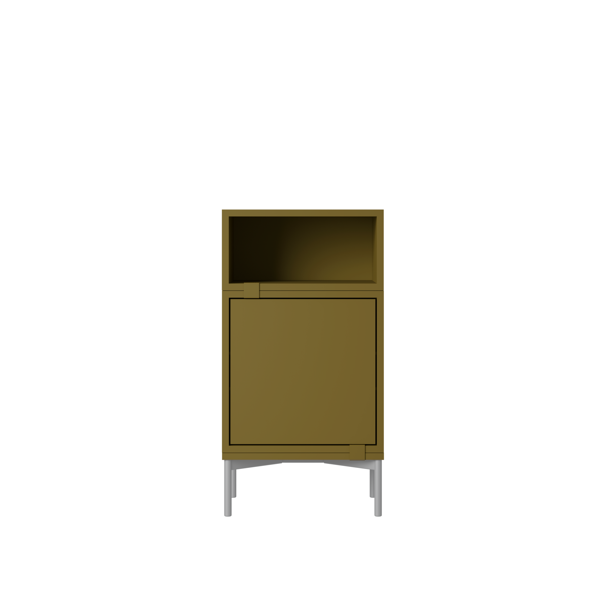 Stacked Storage System Bedside Table